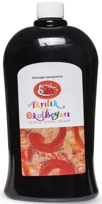 ARTDECO AKRİLİK BOYA KIDS 1 LT SİYAH Y-120M-1618