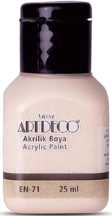 ARTDECO AKRİLİK BOYA 25 ML MANTAR BEJİ Y-070A-3040