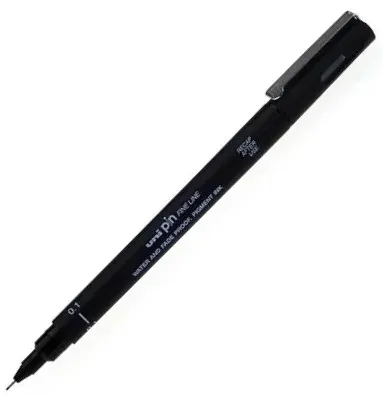 UNİ DRAWING PEN PIN01-200 0.1 SİYAH