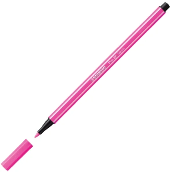 STABILO KEÇELİ KALEM PEN 68 FLORASAN PEMBE 68/056