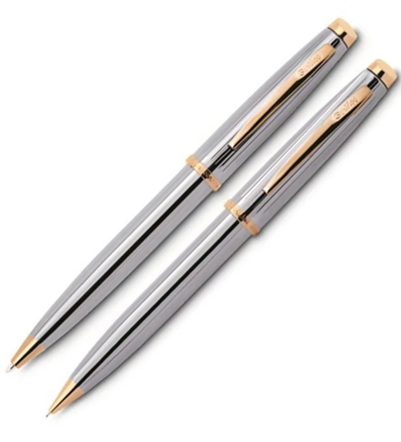 SCRIKSS TÜKENMEZ KALEM + VERSATİL KALEM SET 39 GOLD KROM