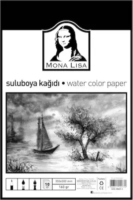 SÜDOR SULUBOYA KAĞIDI 35X50 160G 10 YP MN09-2
