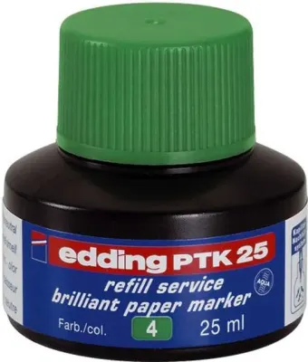 EDDING PİGMENT MÜREKKEP 25 ML E-PTK25 YEŞİL
