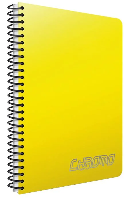 GIPTA DEFTER CHROMO A4 SPİRALLİ PP KAPAK 140 YP. ÇİZGİLİ 1493