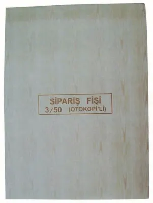 DİLMAN SİPARİŞ FİŞİ 3/50 2 NÜSHA 4207