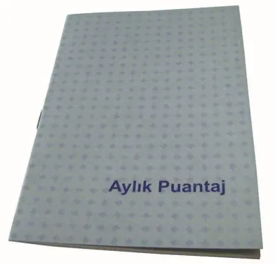 DİLMAN PUANTAJ DEFTERİ AYLIK CEP TİPİ 3204
