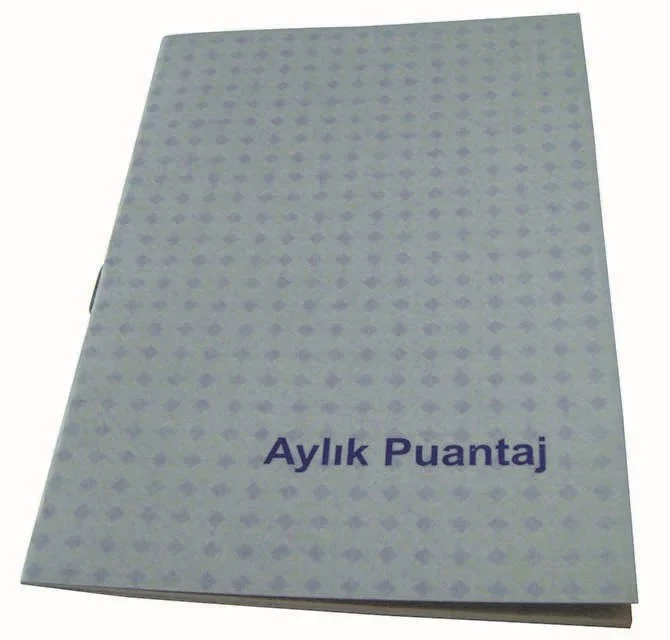 DİLMAN PUANTAJ DEFTERİ AYLIK CEP TİPİ 3204