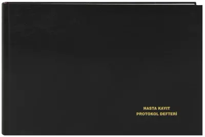 DİLMAN HASTA KAYIT PROTOKOL DEFTERİ CİLTLİ 22.5x32 96 YP YATAY 5040