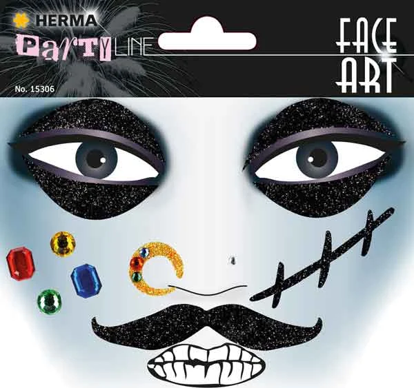 HERMA ETİKET FACE ART DECOR KORSAN 15306