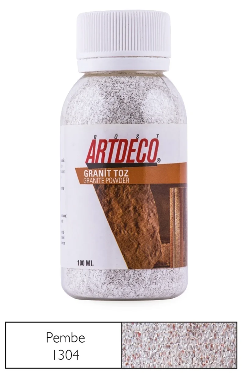 ARTDECO GRANİT TOZ 100 ML PEMBE Y-029D-1304