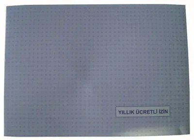 DİLMAN ÜCRETLİ İZİN DEFTERİ KARTON KAPAK 20x28 20 YP YATAY 2401 (Best)