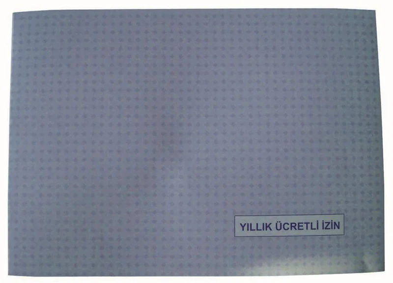 DİLMAN ÜCRETLİ İZİN DEFTERİ KARTON KAPAK 20x28 20 YP YATAY 2401
