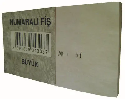 DİLMAN NUMARALI FİŞ BÜYÜK 7.5x13 4303