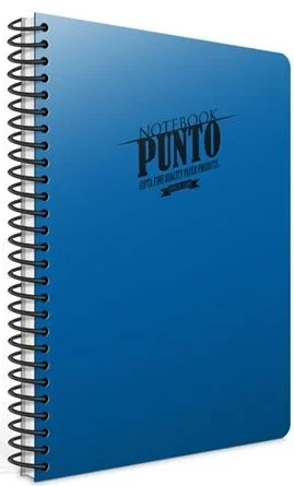 GIPTA DEFTER PUNTO A5 SPİRALLİ PP KAPAK 60 YP. KARELİ 3434