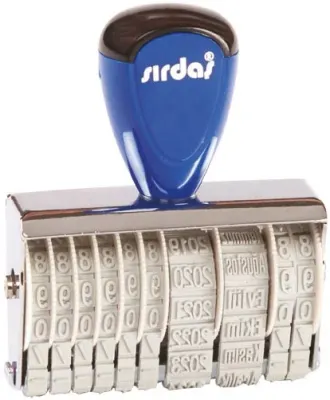 SIRDAŞ TARİH KAŞESİ + NUMARATÖR  6 HANE 806