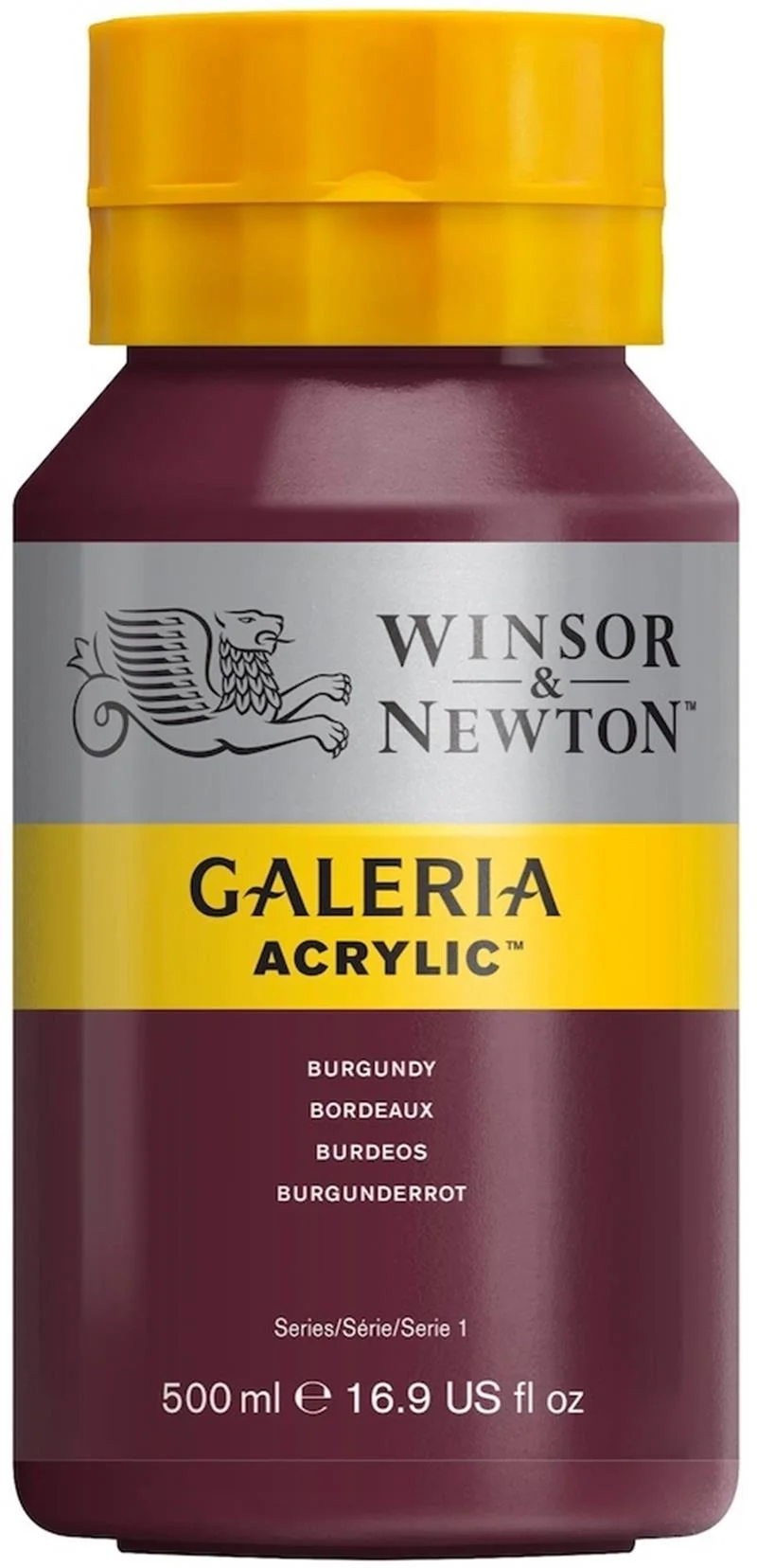 W&N AKRİLİK BOYA GALERIA 500 ML BURGUNDY 075 WN-2150075