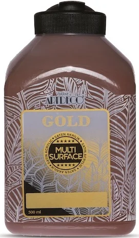 ARTDECO AKRİLİK BOYA GOLD MULTI-SURFACE 500 ML KAHVERENGİ Y-G70L-295