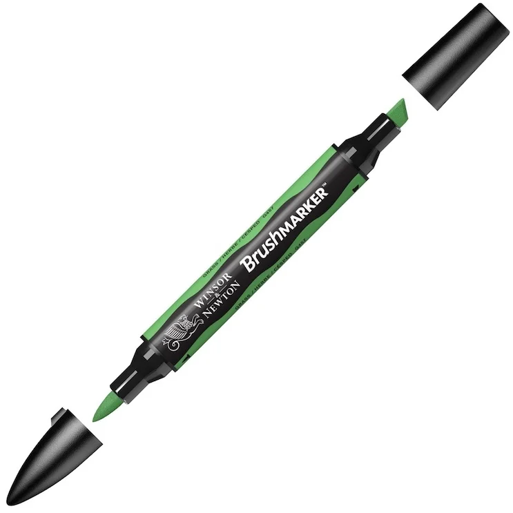 W&amp;N PROMARKER BRUSH KALEM GRASS 253 WN-0204253
