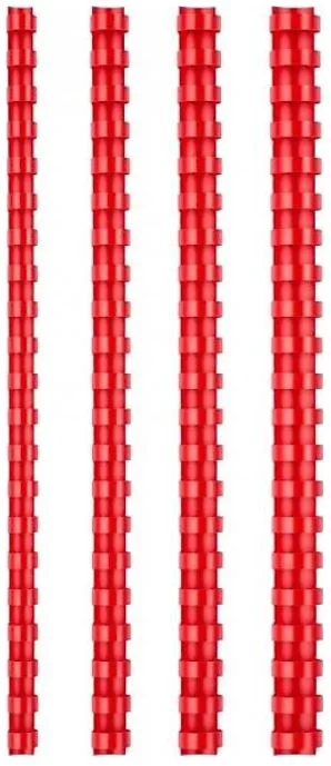 MAPİ SPİRAL PLASTİK 28MM KIRMIZI 50Lİ 201 28 03