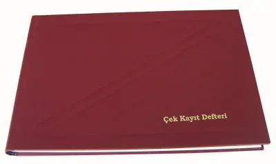 DİLMAN ÇEK KAYIT DEFTERİ CİLTLİ 17x24 192 YP 1407
