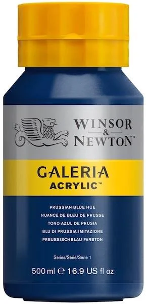 W&amp;N AKRİLİK BOYA GALERIA 500 ML PRUSSIAN HUE 541 WN-2150541