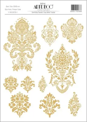 ARTDECO KOLAY TRANSFER SİMLİ 25x35 NO:1 Y-100SKT25-1