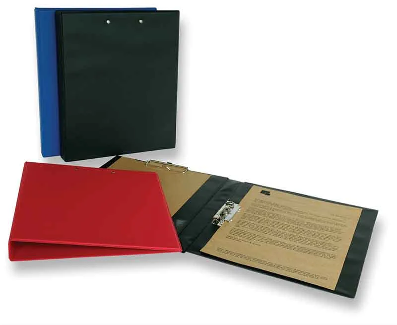 2K KLASÖR+SEKR. ÇİFT MEKANİZMALI PVC SİYAH 229S
