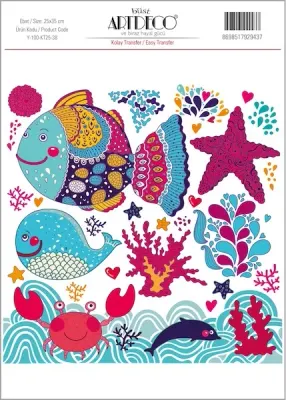 ARTDECO KOLAY TRANSFER 25x35 CM NO:38 Y-100-KT25-38