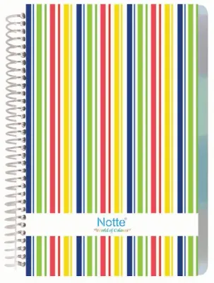 NOTTE DEFTER A6 INDEX PP SPR. 150YP ÇİZGİLİ 62-207