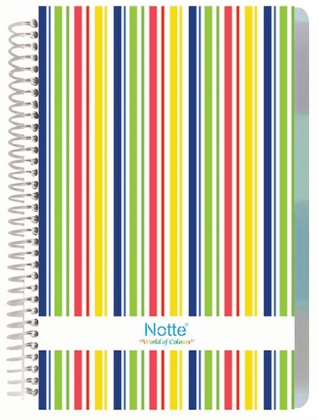 NOTTE DEFTER A6 INDEX PP SPR. 150YP ÇİZGİLİ 62-207