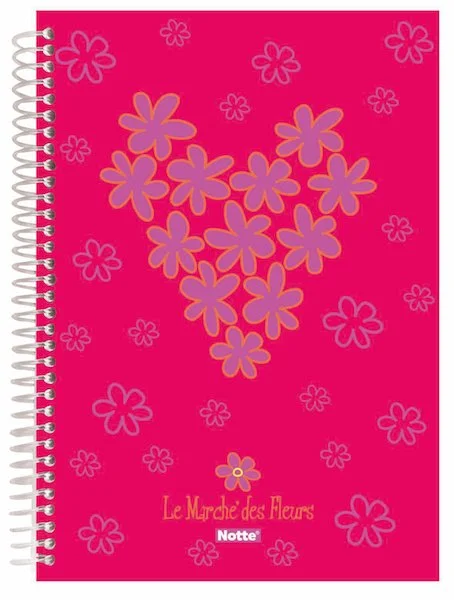 NOTTE DEFTER A5 FLOWER PP SPR.150YP.KAR.64-202