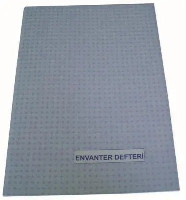 DİLMAN ENVANTER DEFTERİ NUMARALI KARTON KAPAK 19.5x27 48 YP 7207