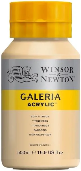 W&N AKRİLİK BOYA GALERIA 500 ML BUFF TITANIUM 060 WN-2150060