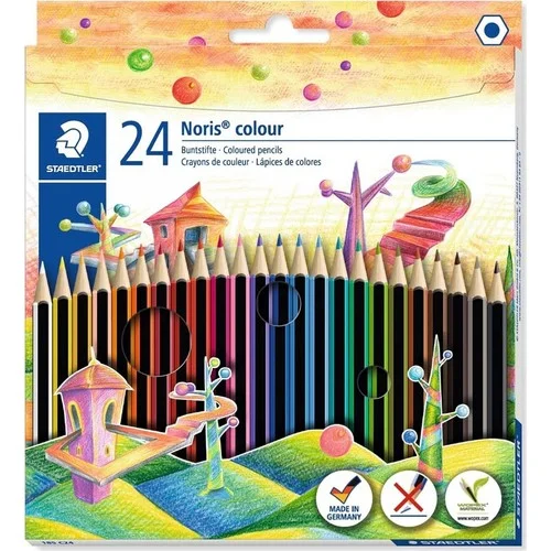 STAEDTLER KURU BOYA NORIS COLOR 24 LÜ 185 C24
