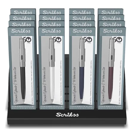 SCRIKSS TÜKENMEZ KALEM 77 16 LI STAND