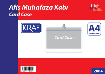 KRAF AFİŞ MUHAFAZA KABI A4 2004