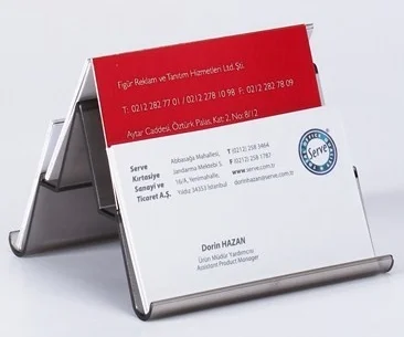 SERVE KARTVİZİTLİK COMPASS ŞEFFAF SV-8220-SEF
