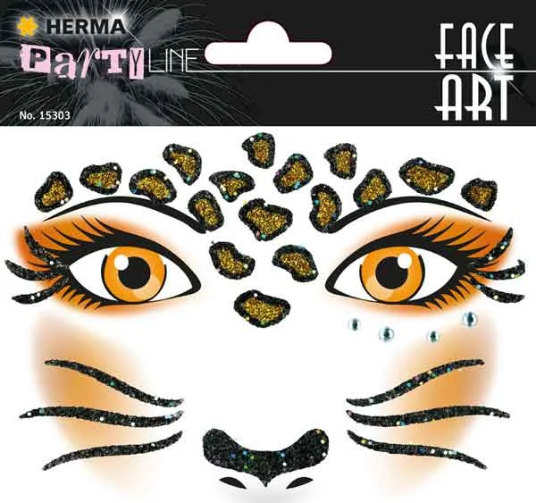 HERMA ETİKET FACE ART DECOR LEOPAR 15303