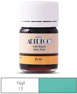 ARTDECO CAM BOYASI BÜST 25 ML YEŞİL Y-110A-13
