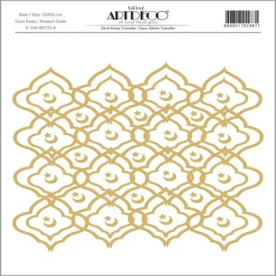 ARTDECO KOLAY TRANSFER SİMLİ 25x35 NO:6 Y-100SKT25-6