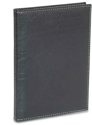 2K DEFTER 17x24 SUNİ DERİ MODELİST BARON SİYAH ÇİZGİLİ 4928