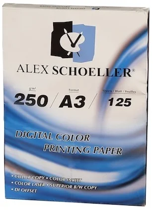 ALEX FOTOKOPİ KAĞIDI A3 250 GR 125 Lİ ALX-830