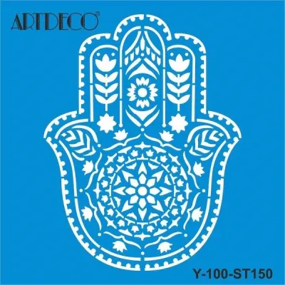 ARTDECO STENCIL 30x30 CM EL Y-100-ST150