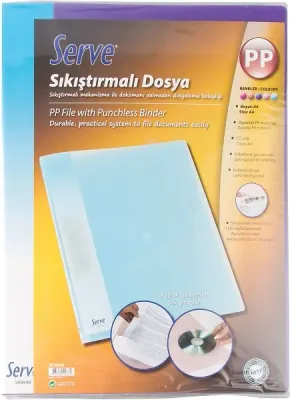 SERVE SIKIŞTIRMALI DOSYA TURUNCU SV-6940-TRN