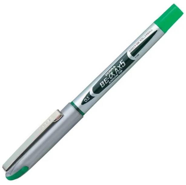 ZEBRA ROLLER KALEM AX5 0.5 YEŞİL AX5-YSL