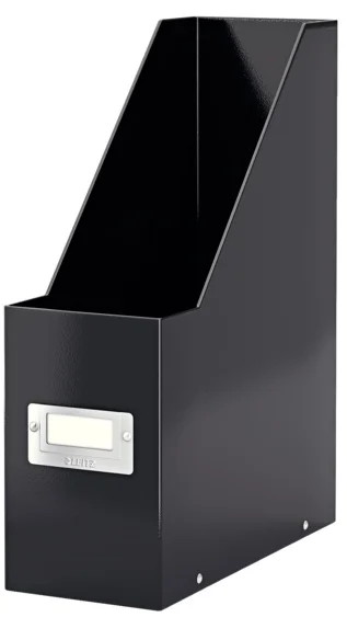 LEITZ MAGAZİNLİK WOW CLICK & STORE L-6047 KARTON METALİK SİYAH