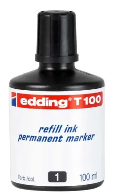 EDDING PERMANENT MÜREKKEP 100 ML E-T100 SİYAH