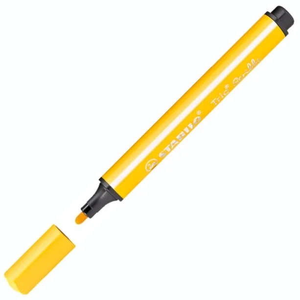 STABILO KEÇELI KALEM TRIO SCRIBBI SARI 368/944