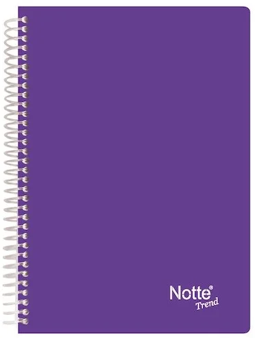 NOTTE DEFTER A4 TREND SPR. PP 100YP.KAR. 60-353