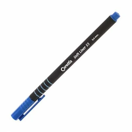 CARETTA KEÇELİ KALEM 55 SOFT LINER 10 LU KOYU MAVİ C-55-03-T